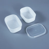 Clear 6-Compartment PP Plastic Storage Box for Toys, Stationery, Jewelry, Hardware, and Desktop Organization
