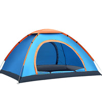 Automatic Pop-Up Camping Tent for 3-4 People - Winter Warmth & Indoor Use