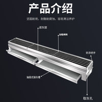 Commercial Insulated Charcoal BBQ Grill with Drawer for Outdoor Grilling