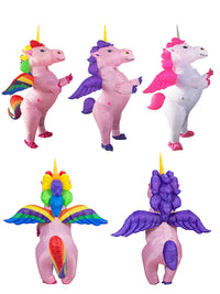 Kids' Inflatable Angel Unicorn Costume for Halloween & Parties