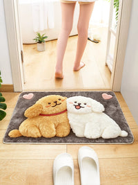 Cute Cartoon Cat Absorbent Non-Slip Bathroom Mat