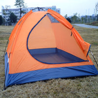 2-3 Person Double Layer Pop-Up Tent for Camping, Beach, and Outdoor Recreation