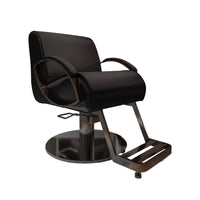 Hydraulic Swivel Reclining Barber Chair for Salon Styling and Hairdressing