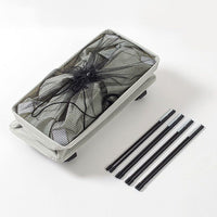Foldable Oxford Fabric Storage Bin with Wheels for Yoga Mats and Sundries