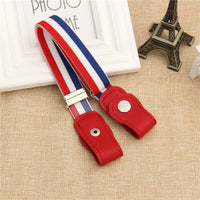 Kids' Elastic Belt for Boys and Girls, Adjustable Waistband for Toddlers and Primary School Students
