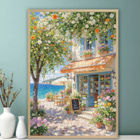 Healing Spring Flower Shop Wooden Jigsaw Puzzle for Adults and Girls, High Difficulty