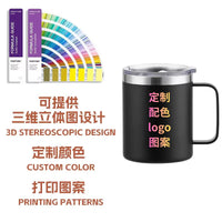Insulated Stainless Steel Coffee Mug with Handle, Double-Wall Vacuum Travel Tumbler