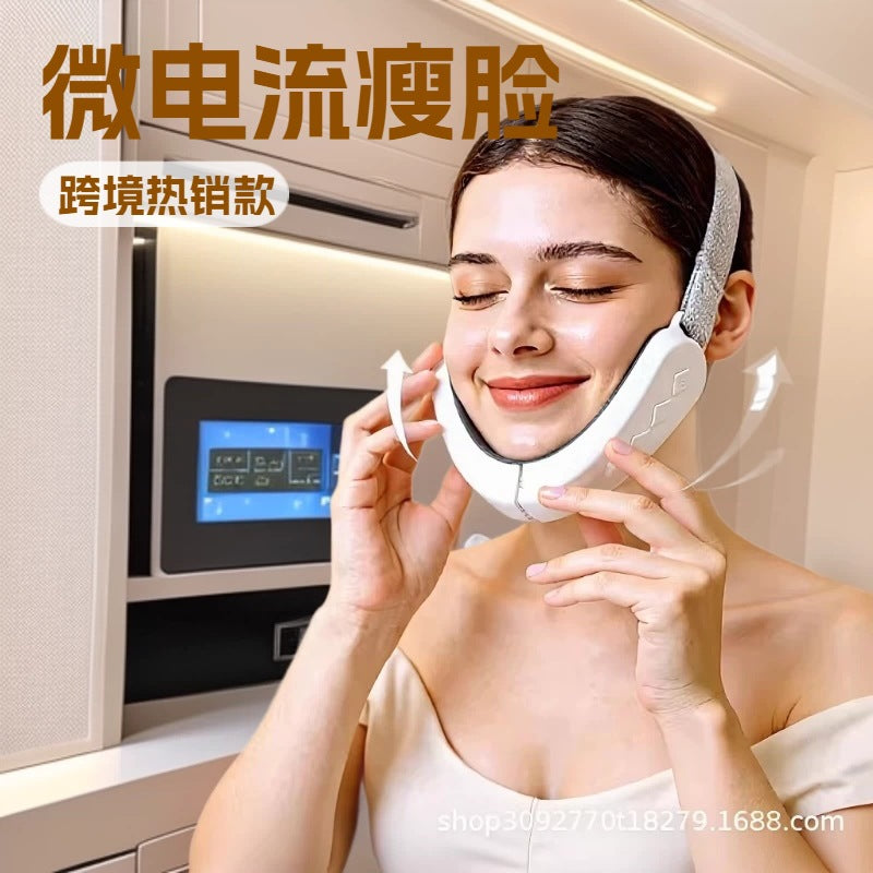 EMS Microcurrent V-Face Massager for Face Lifting and Skin Tightening