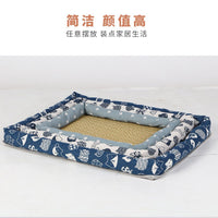 Pet Cooling Mat for Dogs and Cats, Summer Ice Pad for Kennels and Beds, Wear-Resistant