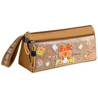 Capybara Cartoon Pencil Case Large Capacity Stationery Pouch for Students
