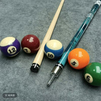 Premium Series Billiard Cue Stick 1/2 Maple Pool Cue Small Tip Big Tip Handmade Cue for Eight-Ball Nine-Ball