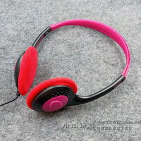 Dopamine American Retro Wired On-Ear Headphones for Students, Neck-Mounted Decorative Photo Prop