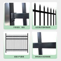 Galvanized Steel Fence Panel for Outdoor Security and Garden Enclosure