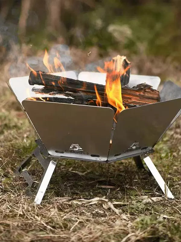 Stainless Steel Folding BBQ Grill for Outdoor Camping Picnic