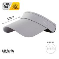 Ice Silk UV Protection Sun Visor for Outdoor Activities