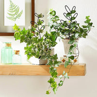 Creative Leaf/Honeycomb Plant Climbing Support Stakes for Potted Plants