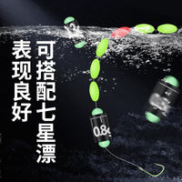 Mini Magic Lead Fishing Weights with Self-Locking Scale and Silicone Swivel