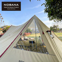 NOBANA Outdoor Camping Tent Portable Large Space Sunshade Canopy for Self-Driving Tours
