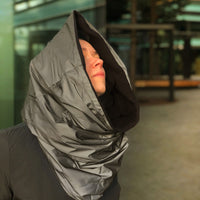 Unisex Down Cotton Neck Warmer Scarf for Winter Outdoor Activities