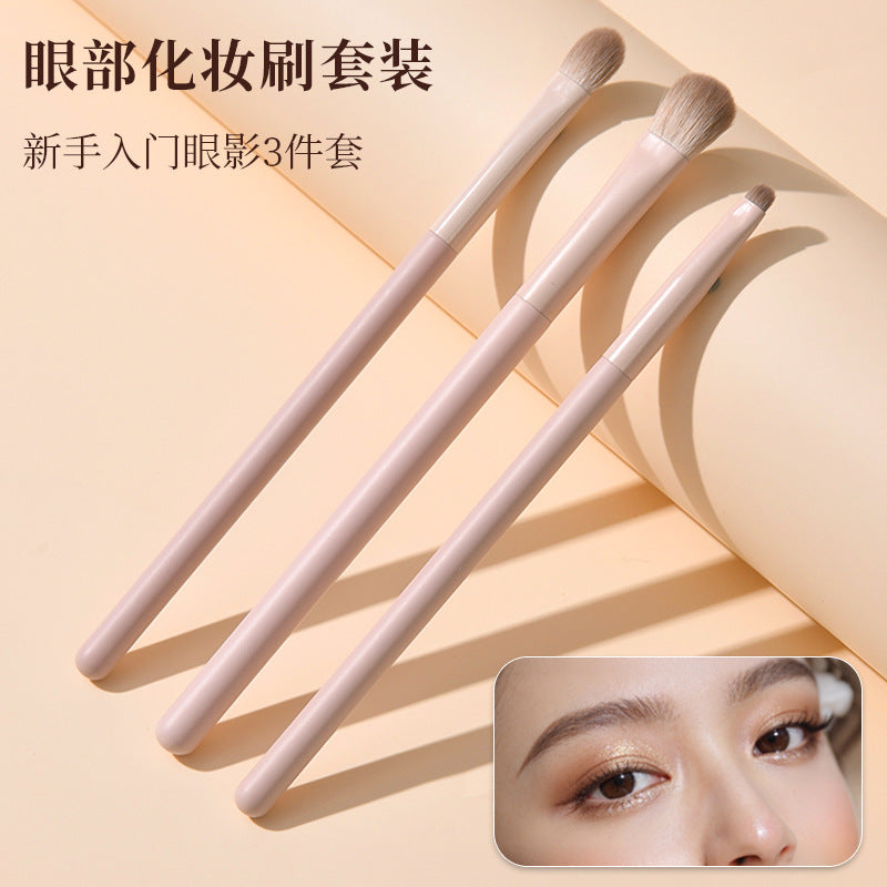Eyeshadow Brush Set with Bag, Professional Eye Makeup Brushes for Blending, Detailing, and Eyeliner