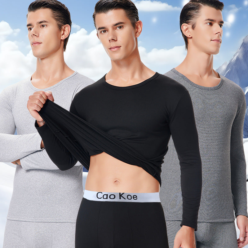 Men's Thermal Underwear Set, Thin Fleece Lined Base Layer for Autumn/Winter