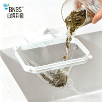 Sink Drain Rack with Suction Cup for Kitchen Waste Filtering