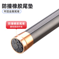 Telescopic Carbon Fiber Boat Hook with Stainless Steel Head for Docking and Mooring