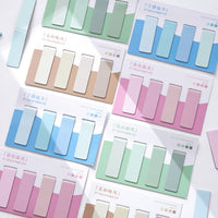 Zaomo Morandi Magnetic Bookmarks, Solid Color Soft Magnetic Page Markers, 4 Styles