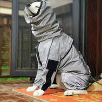 Reflective Dog Raincoat for Medium to Large Breeds - Full Coverage Waterproof Windbreaker