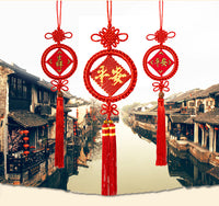 Chinese Knot Tassel Ornament for Car & Home Decor, Auspicious Gift
