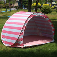 Automatic Pop-Up Beach Tent UV Protection Sun Shelter for 3-4 People Fishing Camping