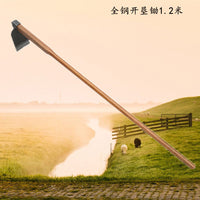 Long Handle Carbon Steel Garden Hoe for Weeding and Cultivating