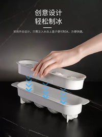 Whiskey Ice Ball Maker Silicone Mold for Cocktails and Drinks, Large Sphere Ice Cube Tray