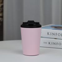 Minimalist 304 Stainless Steel Vacuum Insulated Coffee Mug with Scale Markings