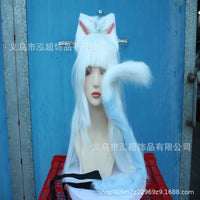Cute Cat Ear Headband and Tail Cosplay Set