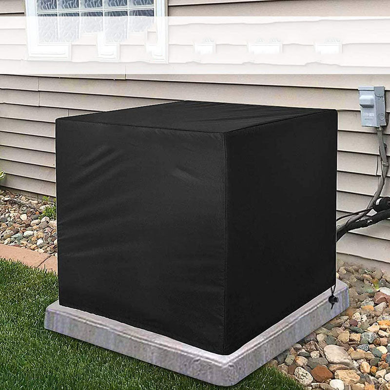 Outdoor Square AC Unit Cover for Central Air Conditioner Protection