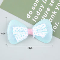 Autumn Knit Bow Hair Clips for Girls - Cartoon Woolen BB Clips Set