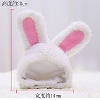 Pet Bat/Spider Hat for Cats and Small Dogs, Rabbit Ear Design, Birthday Party Costume Accessory