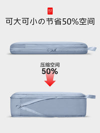 Travel Compression Packing Cubes for Luggage, Clothes, Underwear, and Toiletries