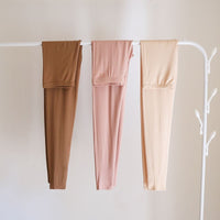 Women's Modal Thermal Leggings Thin Elastic Base Layer Pants for Autumn/Winter