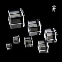 Clear Acrylic Display Block for Jewelry and Collectibles