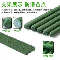 Plant Support Stakes for Climbing Vegetables and Flowers, Coated Steel Garden Trellis Poles