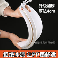 Thickened EVA Soft Toilet Seat Cover for U/V/O-shaped Toilets