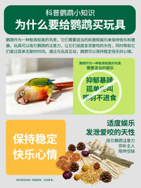KAANGXING Parrot Chew Toy for Boredom Relief and Beak Grinding