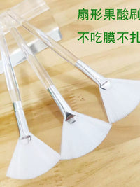 Fruit Acid Peel Applicator Brush Set for Facial Mask and Spa Treatments