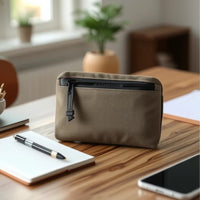 Outdoor Canvas Waist Bag / Stationery Pouch for Camping & Sports - Portable & Waterproof