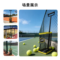 Pickleball & Tennis Ball Collector, Portable Ball Picker Upper, No Bending Required Ball Hopper