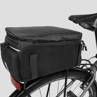 Electric Bicycle Motorcycle Rear Seat Bag Raincoat Storage Charger Pouch