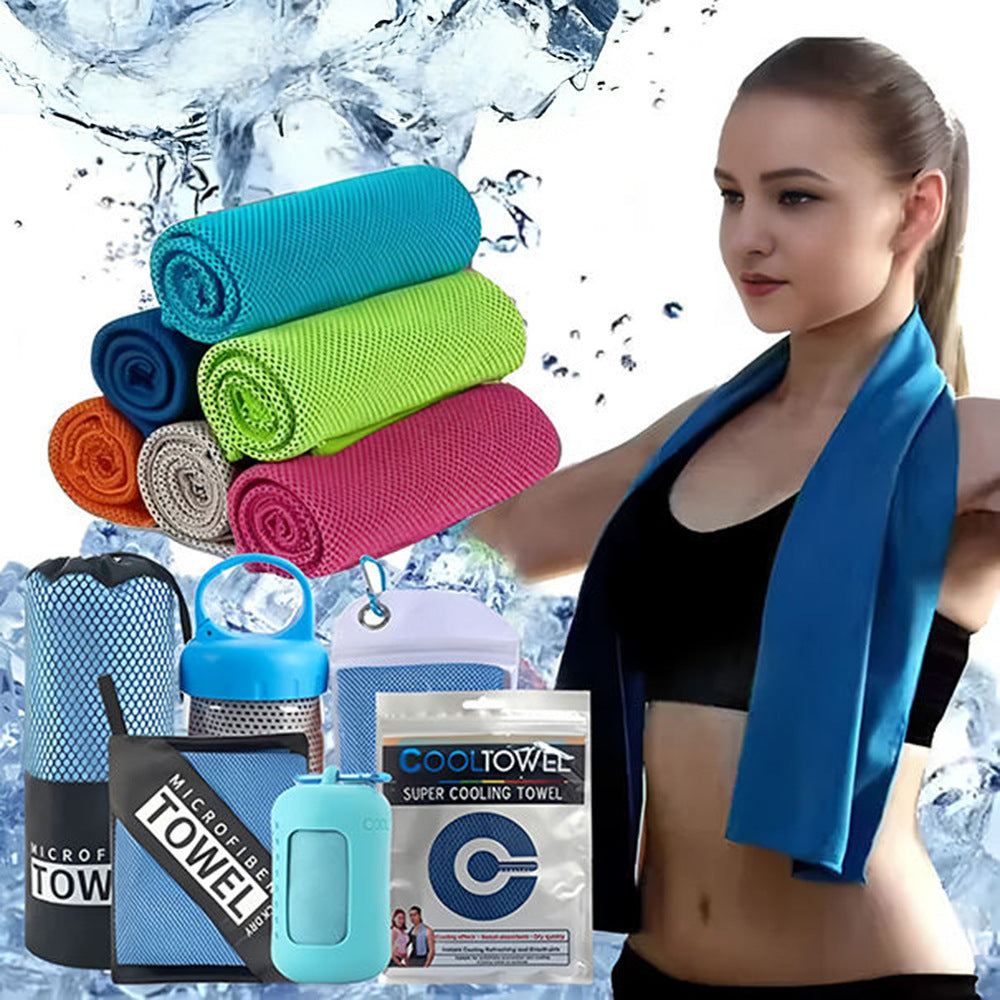 Cooling Towel for Sports & Outdoor Activities - Breathable & Absorbent Instant Relief