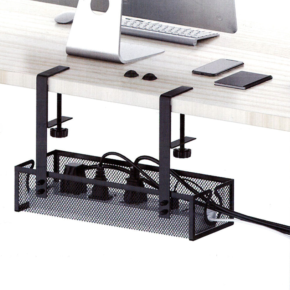 Under Desk Cable Management Tray Power Strip Organizer Basket for Office Home